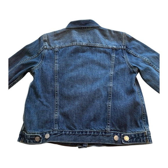 GAP - Medium Wash Denim Jacket - Size Petite Medium - Picture 4 of 11